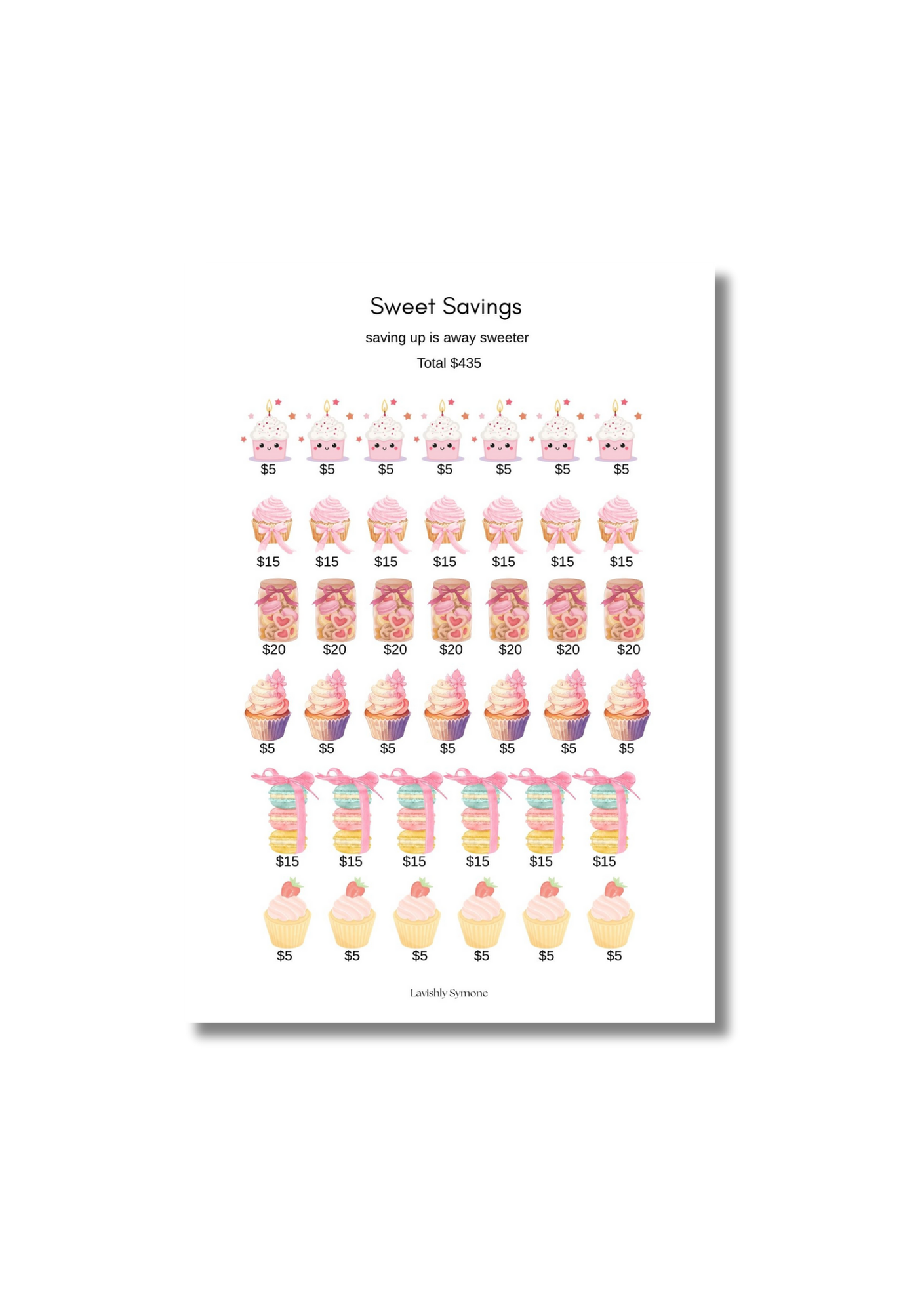 Sweet Savings | Saving Challenge