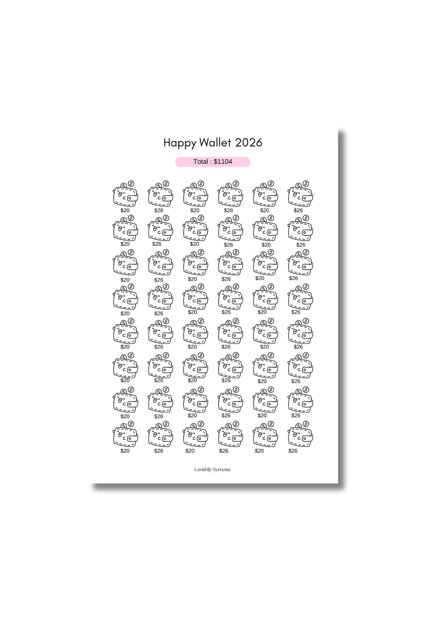 Happy Wallet | Saving Challenge