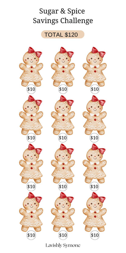 Mrs. Sugar & Spice Gingerbread | Saving Challenge