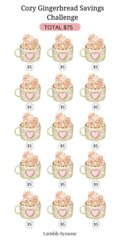 Cozy Gingerbread | Saving Challenge