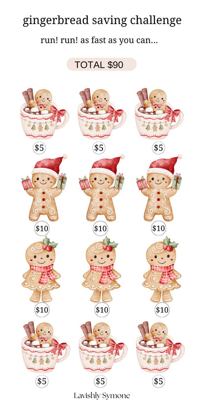 Gingerbread Cookie | Saving Challenge