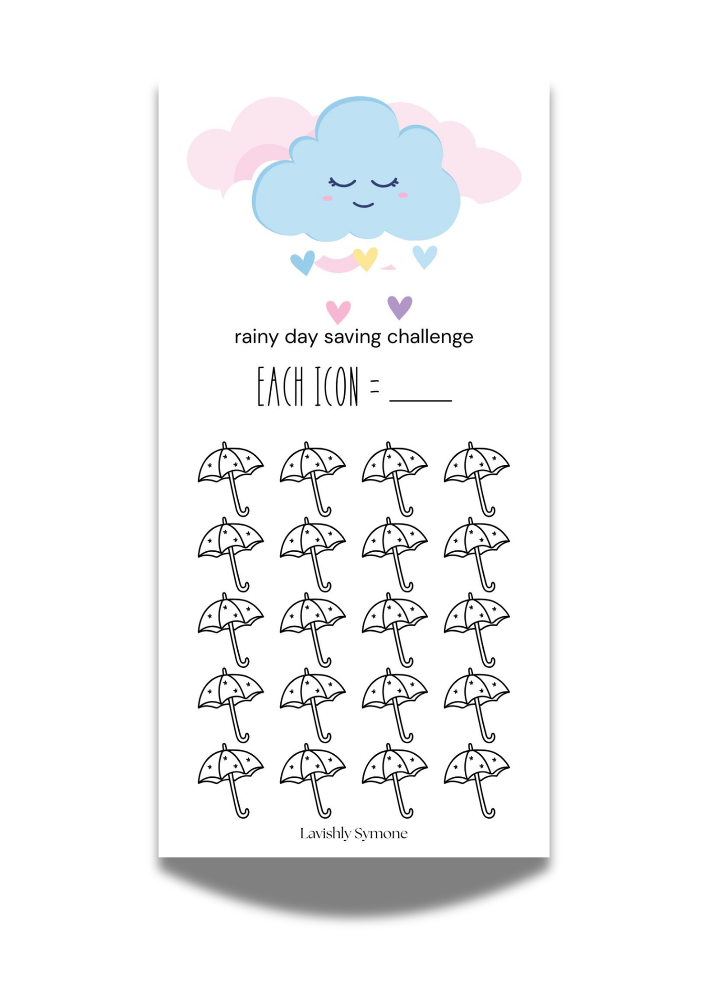 Rainy Day  | Saving Challenge