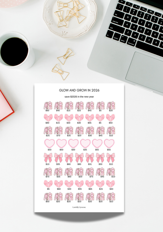 Glow and Grow | Saving Challenge (2026 limited edition)