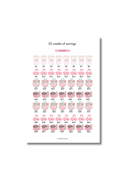 52 Weeks Of Savings | Saving Challenge