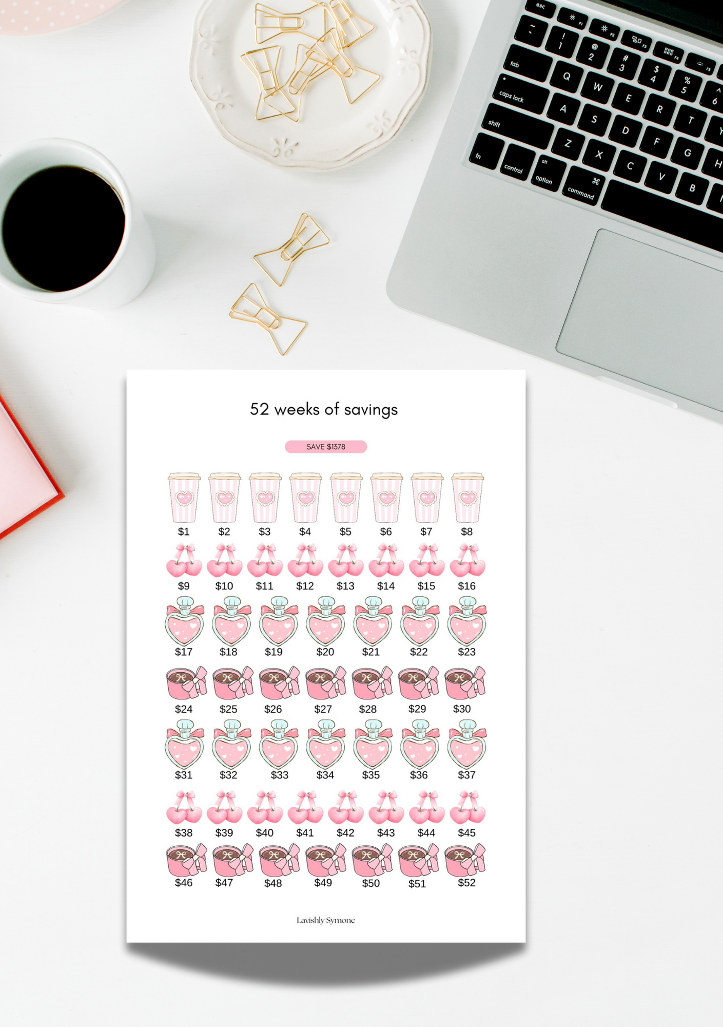 52 Weeks Of Savings | Saving Challenge