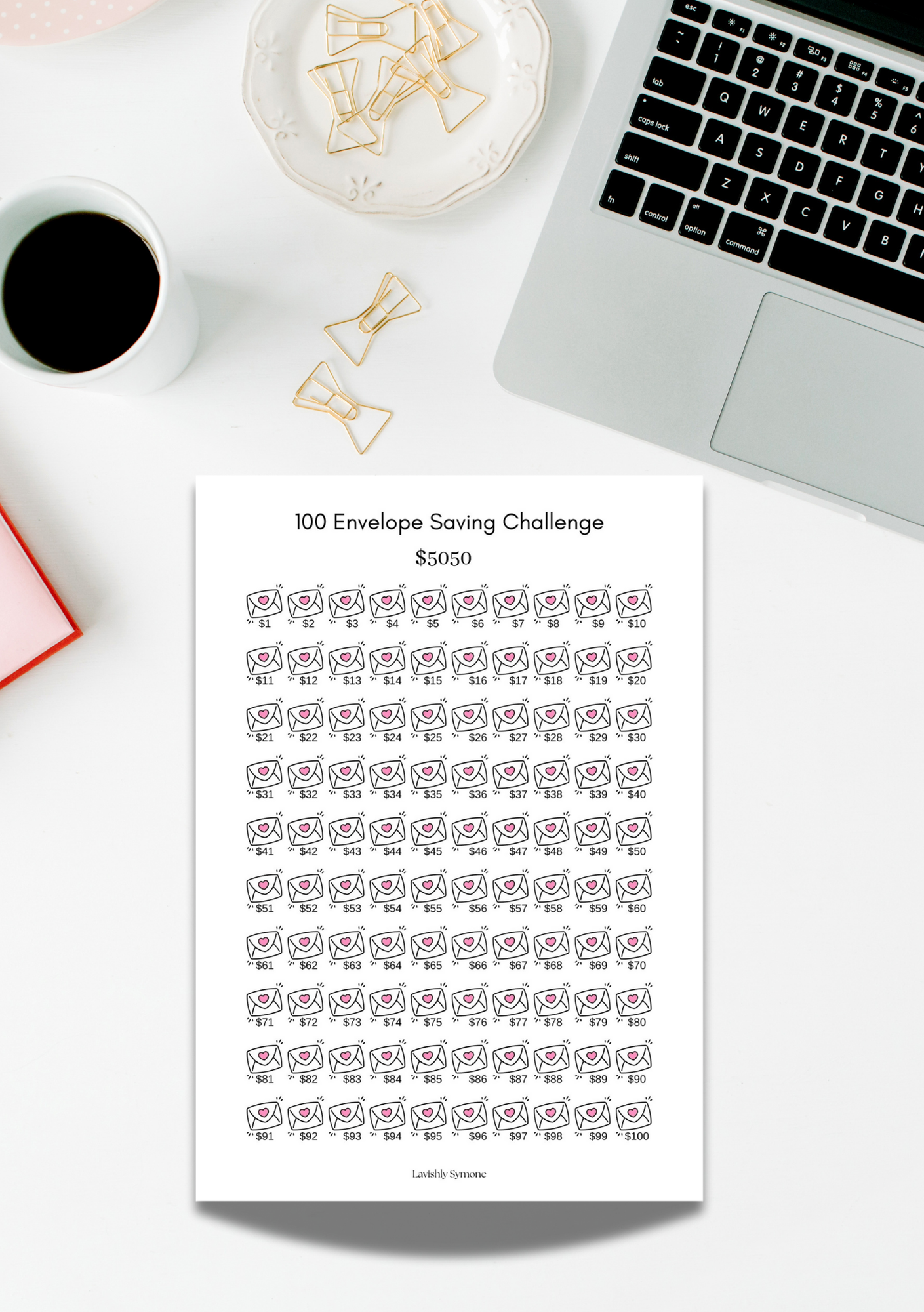 100 Envelope | Saving Challenge