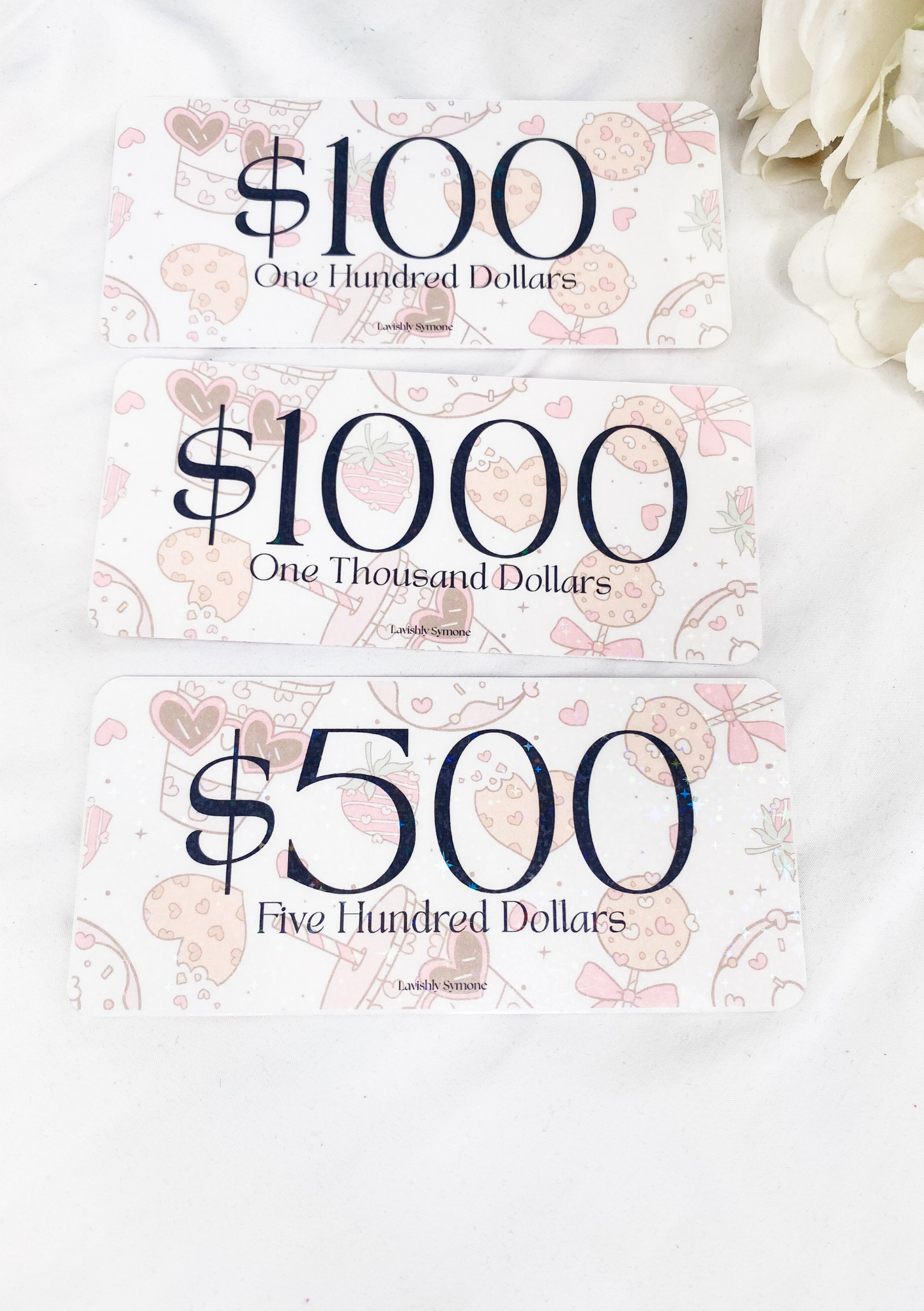 Budget Girl Placeholders | Sweet Treat Theme (pk.3)