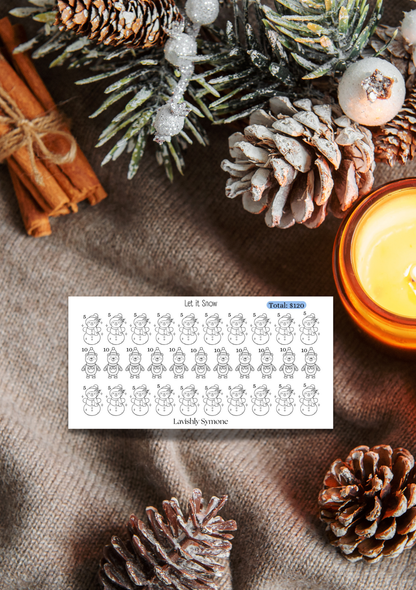 Let It Snow | Saving Challenge