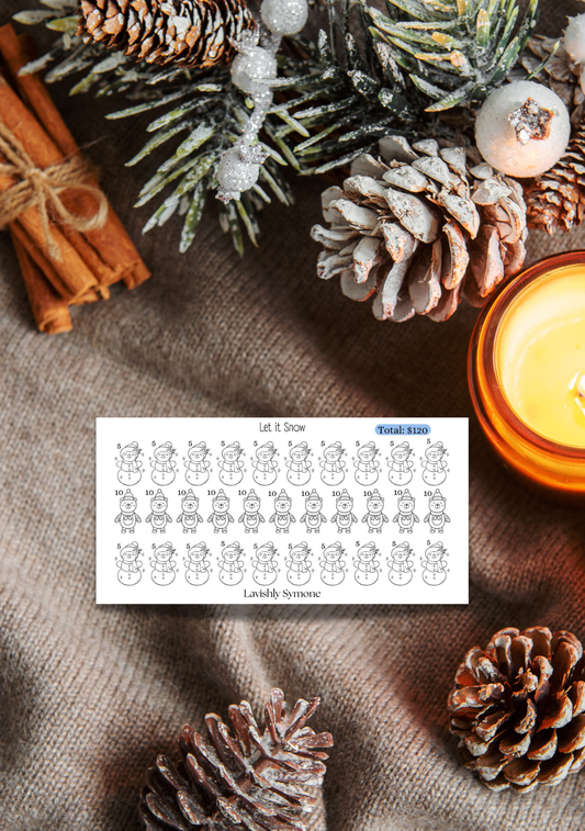 Let It Snow | Saving Challenge