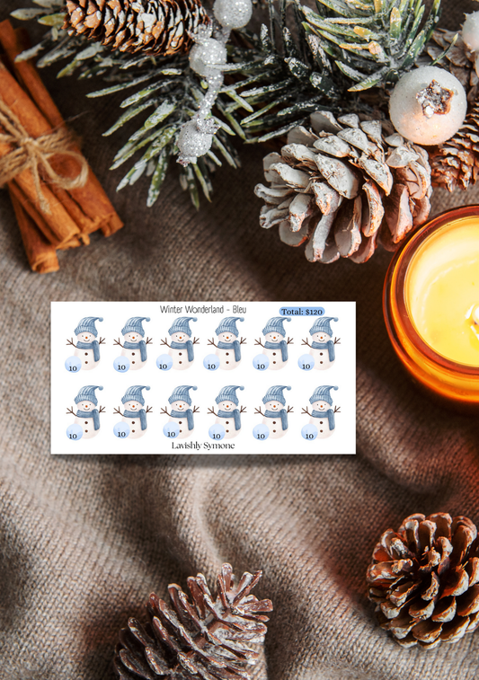 Winter Wonderland (Bleu Theme) | Saving Challenge