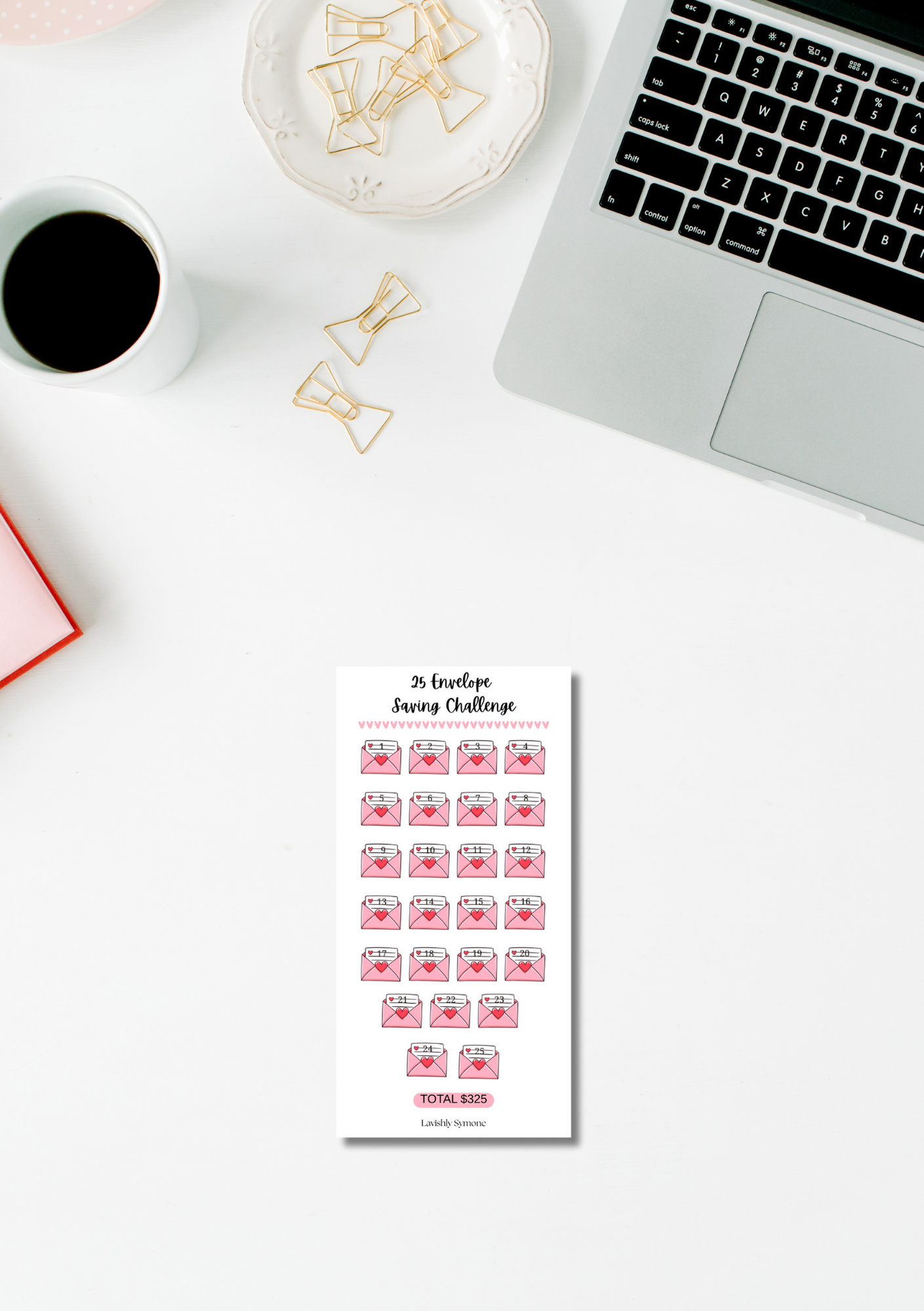 25 Envelope | Saving Challenge