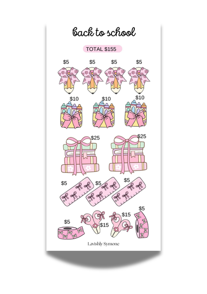 Back To School | Saving Challenge