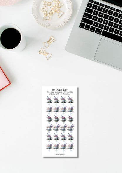 Sip & Cash Stuff | Saving Challenge