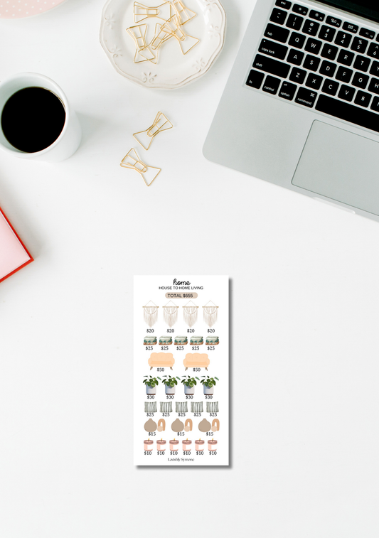 Home Decor | Saving Challenge