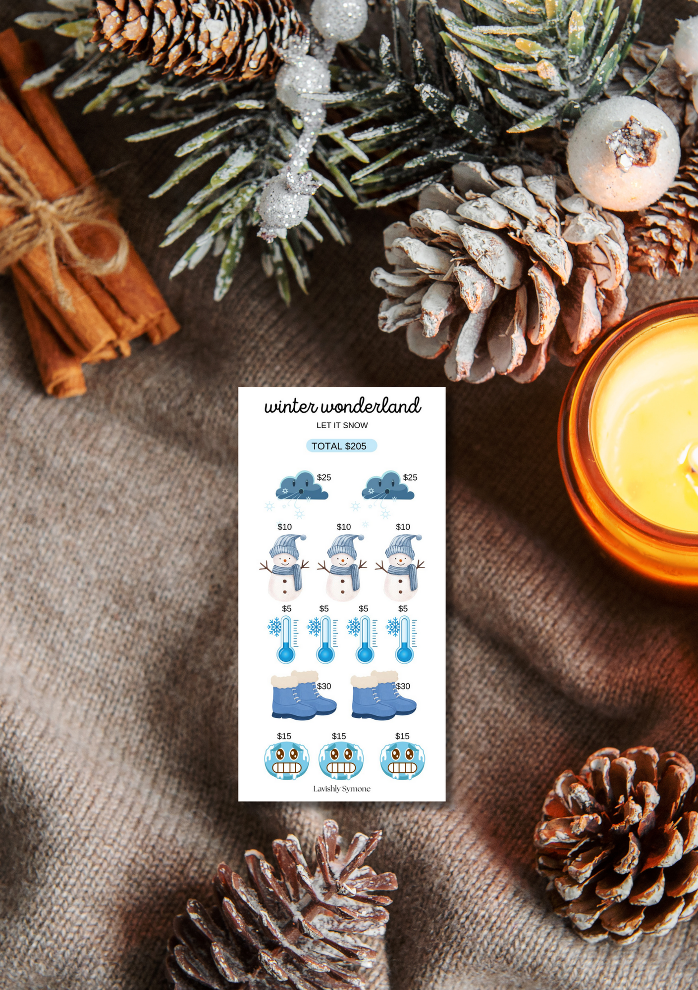 Winter Wonderland: Let it Snow | Saving Challenge