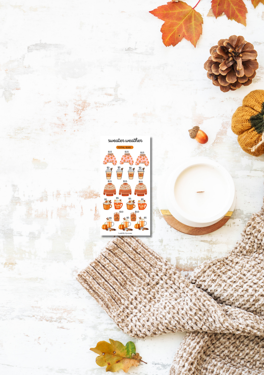 Sweater Weather | Saving Challenge