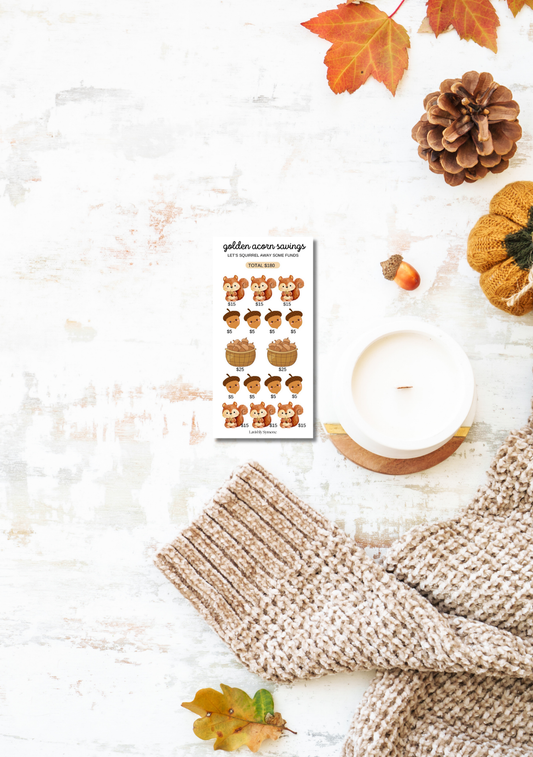 Golden Acorn | Saving Challenge